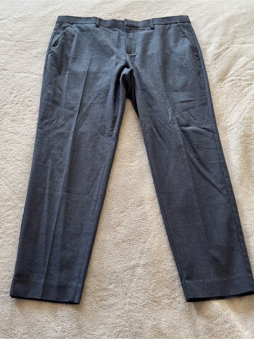 RW&CO Slim Fit Gray Dress Pants 36x32 Men's Business Career Trousers